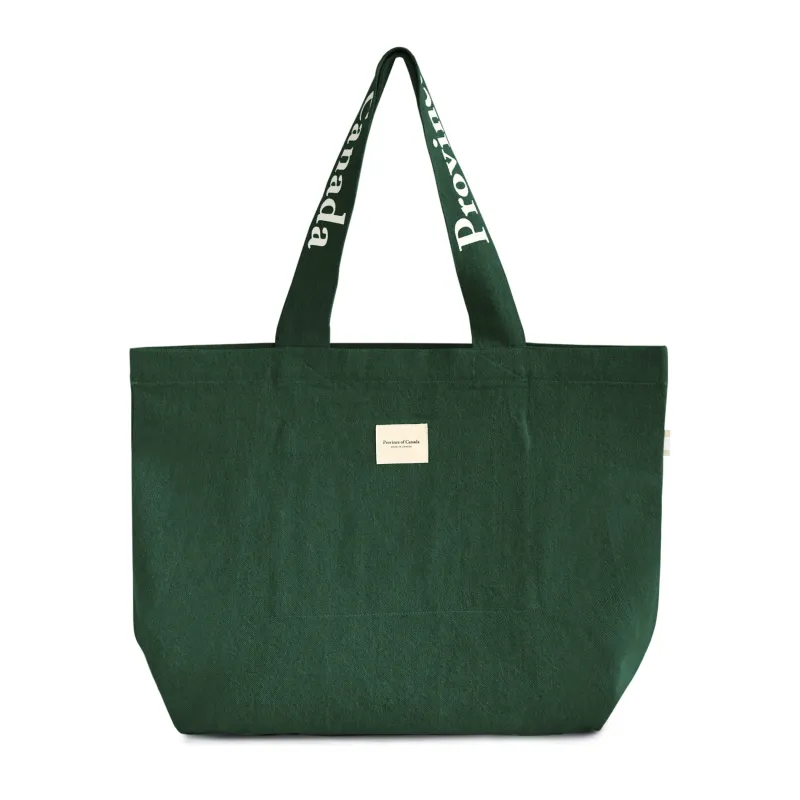 Wordmark Tote Bag Forest sold by Province of Canada