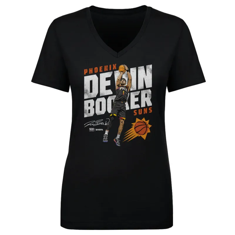 Devin Booker Phoenix Suns Slant WHT sold by 500 Level