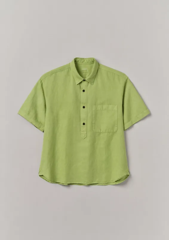 Pullover Short Sleeve Shirt | Matcha sold by TOAST
