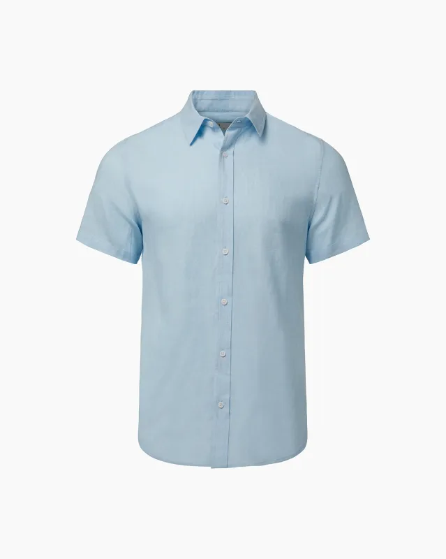Standard Short Sleeve Linen Shirt sold by Onia