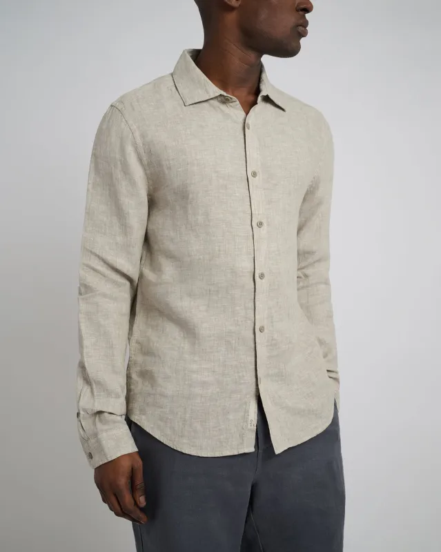 Linen Slim Fit Shirt sold by Onia