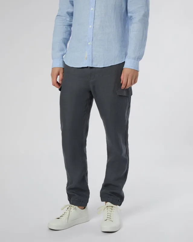 Linen Cargo Jogger sold by Onia