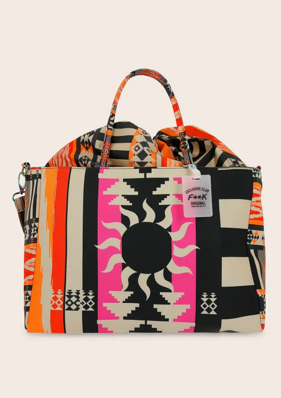 Beach Bag Canvas Woman F**K Fantasy A030-X06 sold by F**K Official