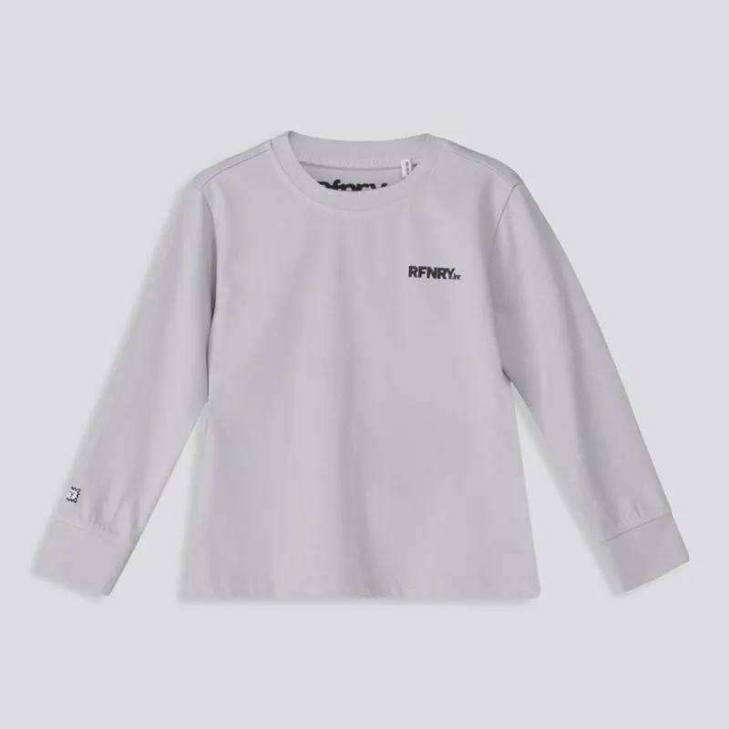 Boys Long Sleeve Tee _ 160064 _ Light Grey sold by Refinery