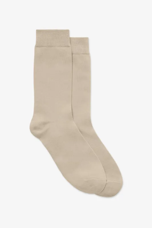 Kevin Socks - Neutral Champagne sold by Birdy Grey