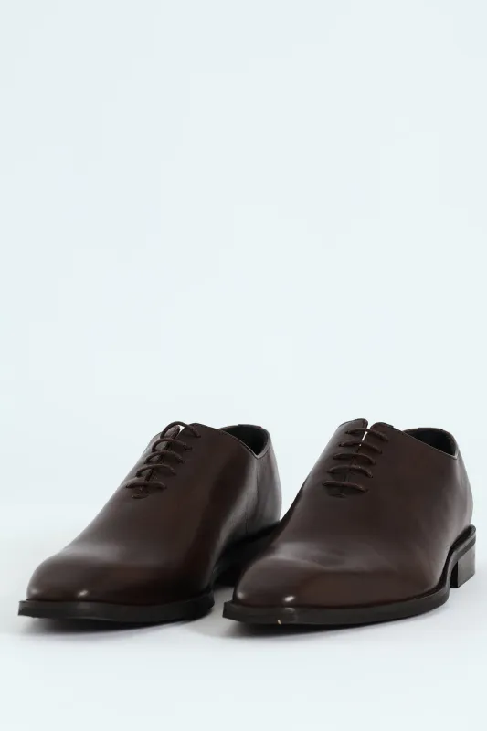 One Cut Oxford Lace Up Shoe - Brown sold by Edgars 