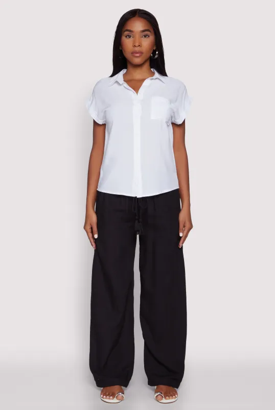 Fixed Cuff Short Sleeve Shirt sold by Rainbow