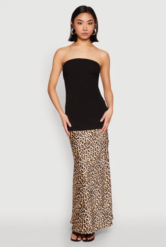 Ruched Side Tube Top sold by Rainbow