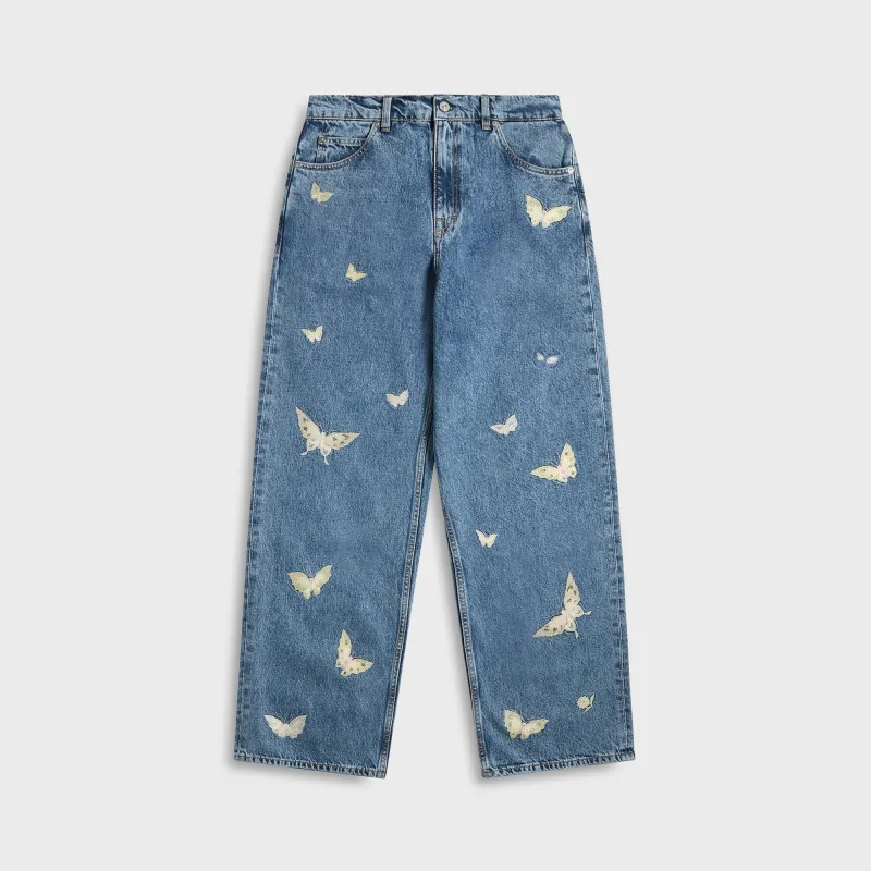 Our Legacy Vast Cut Denim - Indigo Butterfly sold by Kith