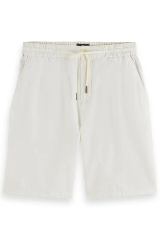 FAVE TWILL BERMUDA SHORT Off White sold by REVOLVR Menswear