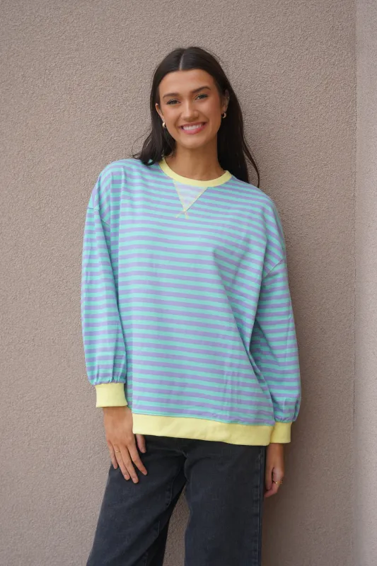 The Orson Sweatshirt-Lilac sold by Uforia Muse