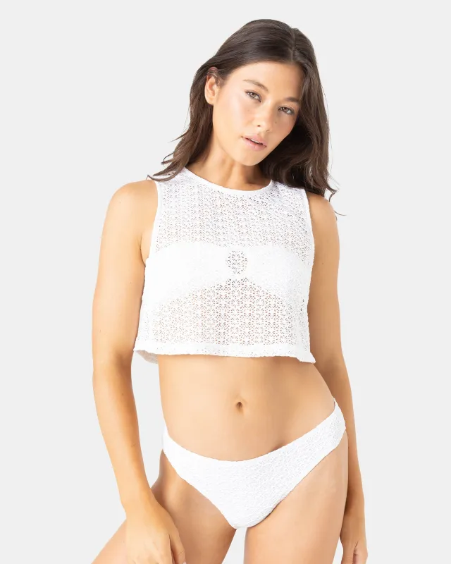Crochet Crop Top sold by Roxy