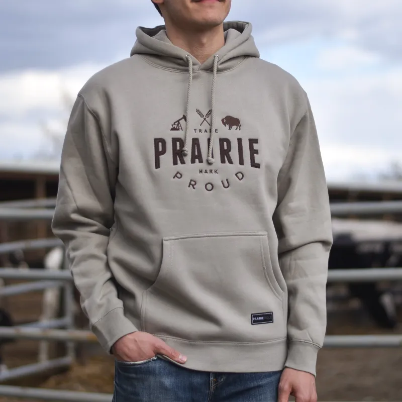 Unisex - Range 2.0 Embroidered Hood - Stone sold by Prairie Proud