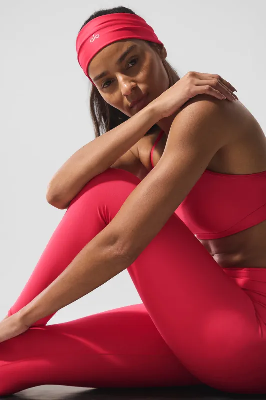 Airlift Headband - Candy Red sold by Alo Yoga