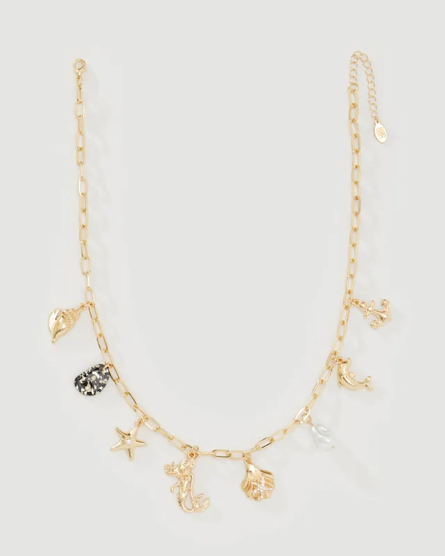 WATERFRONT CHARM NECKLACE sold by 8 Other Reasons