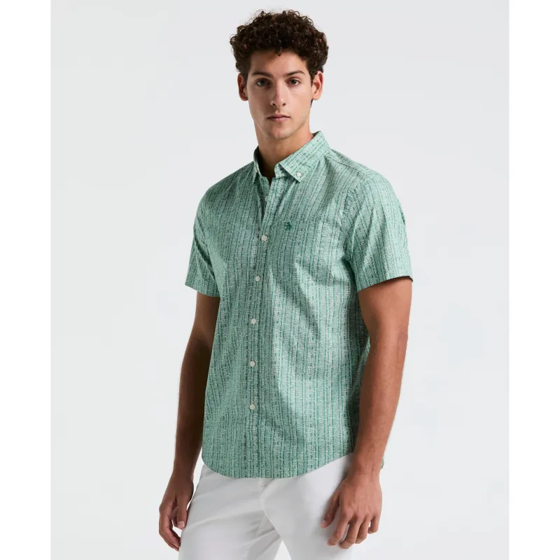 Cotton Poplin Texture Shirt sold by Original Penguin