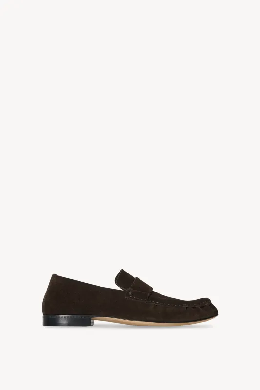 Soft Moccasin in Suede sold by The Row