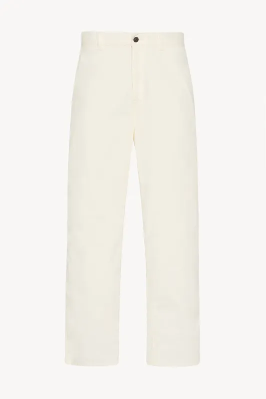 Sankuro Pant in Cotton and Cashmere sold by The Row