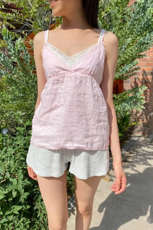 Edith Linen Tank sold by Brandy Melville
