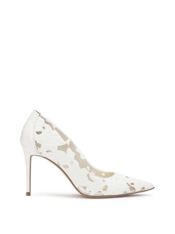 Erinia High Heel in White sold by Jessica Simpson