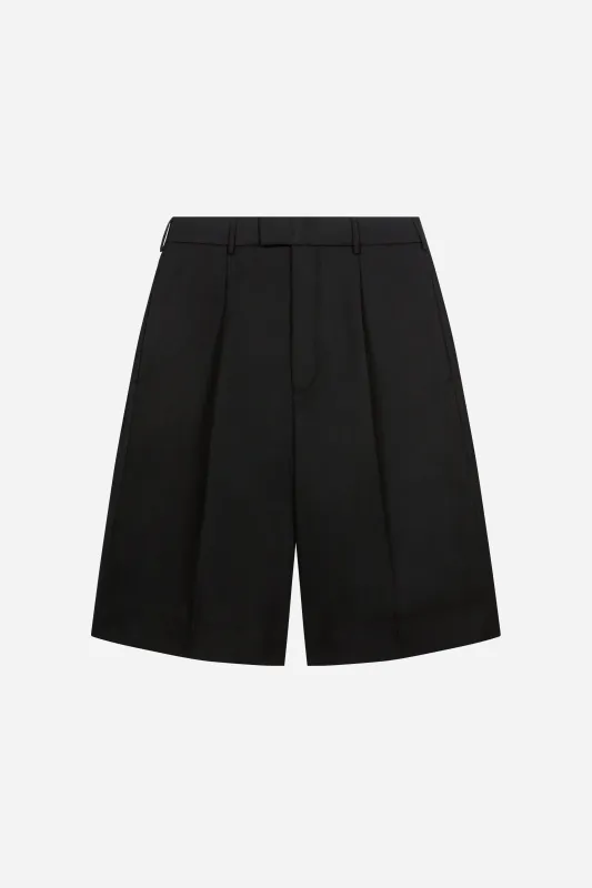 bermuda short black sold by about:blank