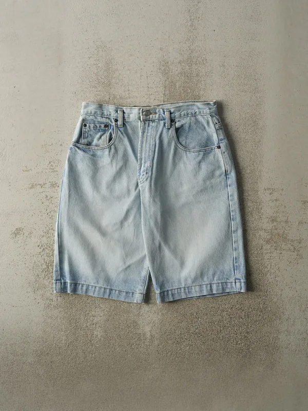 Vintage 90s Light Wash Calvin Klein Jean Shorts (31x12) sold by Rebalance Vintage