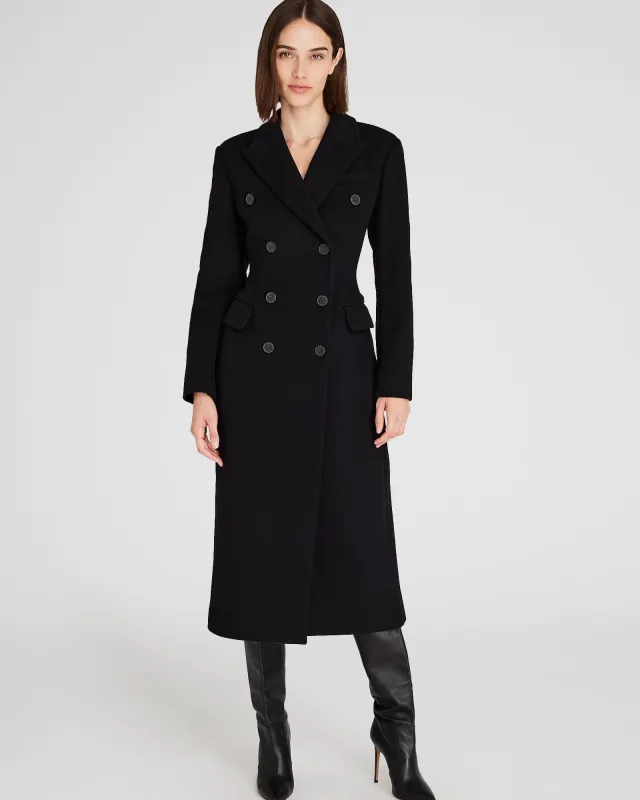 Wool Cinched Waist Coat sold by Club Monaco