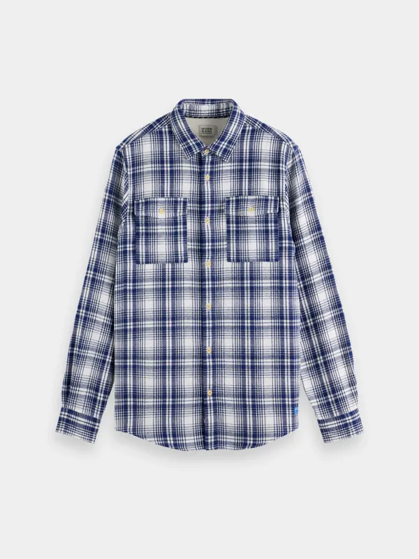 Flannel check shirt sold by Scotch and Soda