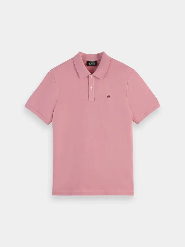 Logo pique polo sold by Scotch and Soda