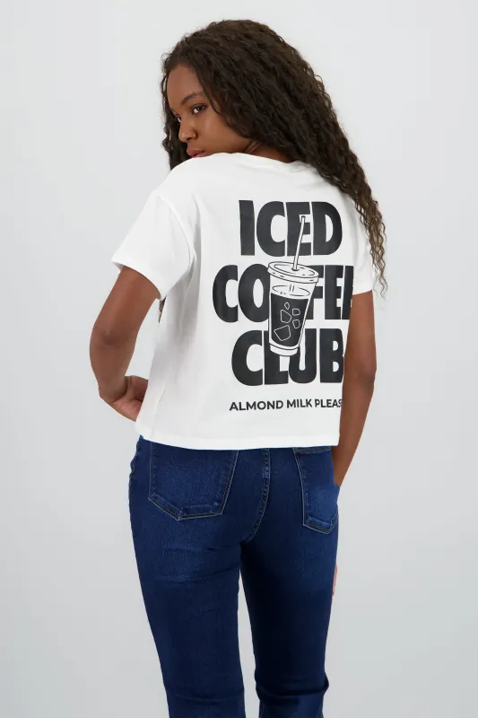 Playera boxy iced coffee sold by Shasa