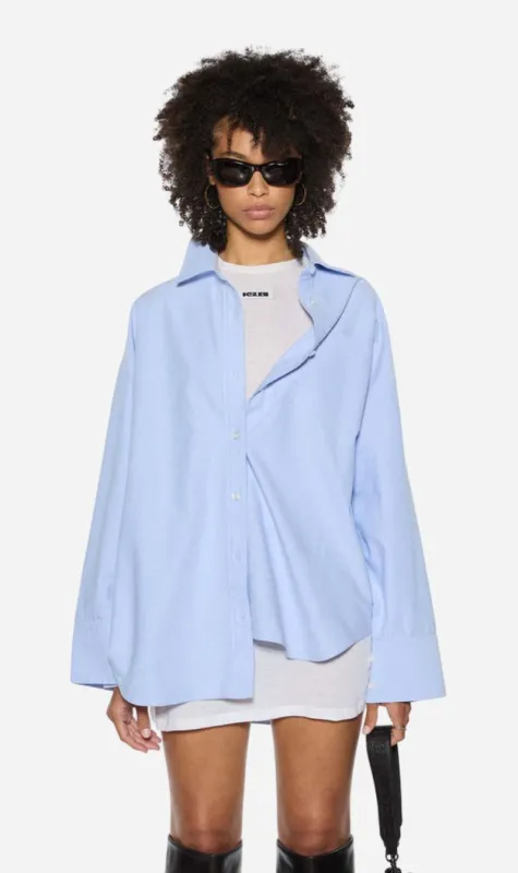 Ksubi | Astra Ls Shirt - Blue Oxford sold by Sister & Co