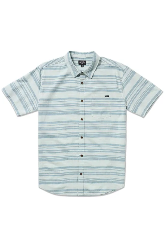 ALL DAY STRIPE SS Ash Blue sold by REVOLVR Menswear