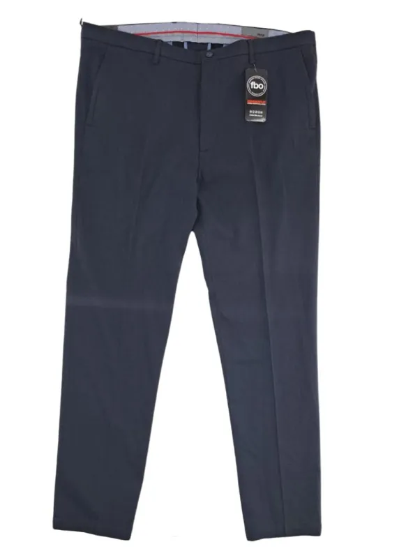 PATTERNED TEXTURED FORMAL TROUSER sold by FBO