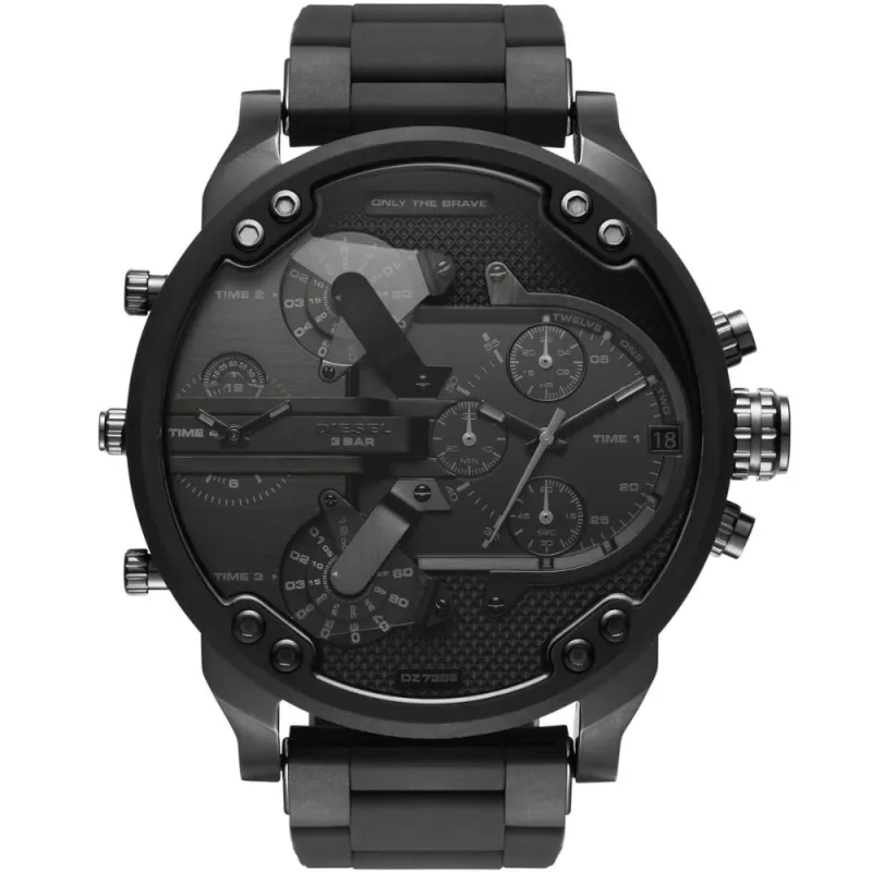 Diesel DZ7396 Mr Daddy 2.0 Black Men's Watch sold by Watch & Watch