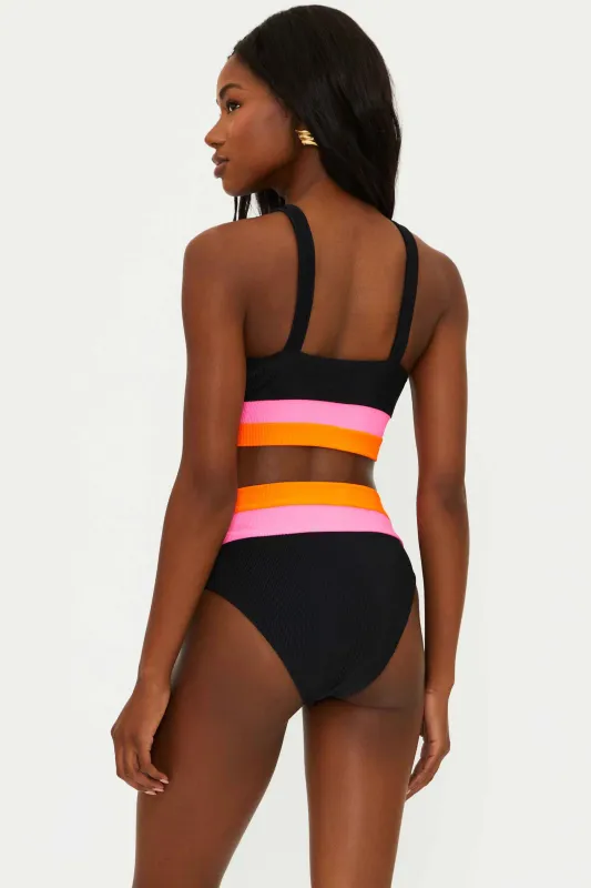 Heidi Bottom Sangria Sunset Colorblock sold by Beach Riot