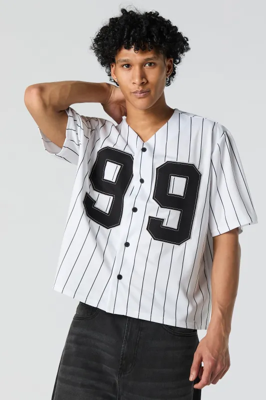 99 Embroidered Mesh Baseball Jersey sold by Urban Planet