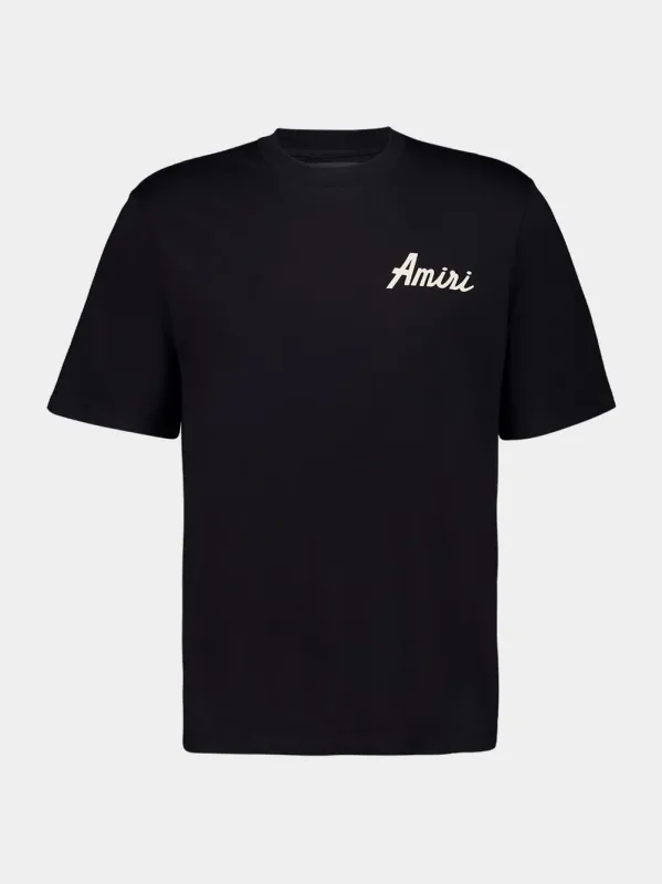 Black Cotton City T-Shirt sold by Fashion Clinic