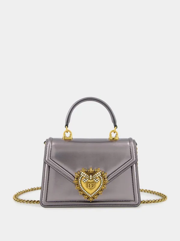 Silver Small Devotion Handbag sold by Fashion Clinic