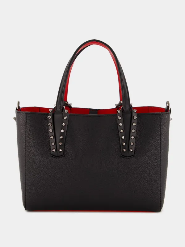 Small Black Cabata Tote Bag with Stud Detailing sold by Fashion Clinic