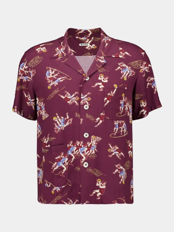 Layup Printed Short Sleeve Shirt sold by Fashion Clinic