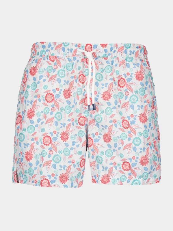 Floral Print Swim Shorts sold by Fashion Clinic