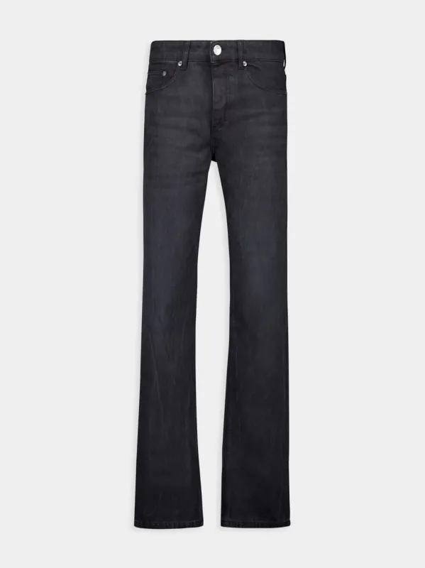 Black Classic Fit Jeans sold by Fashion Clinic