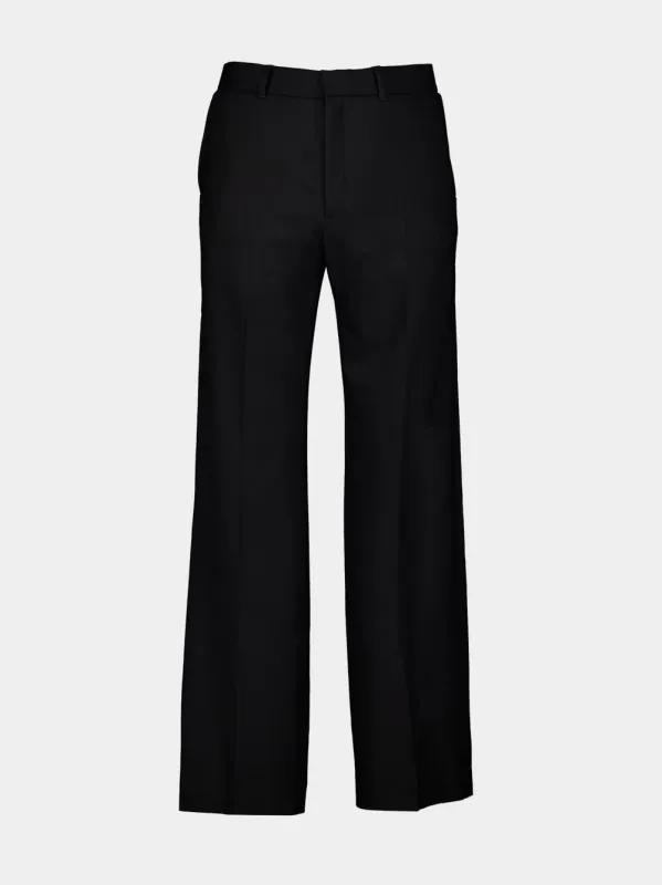 Straight-Leg Wool Trousers sold by Fashion Clinic