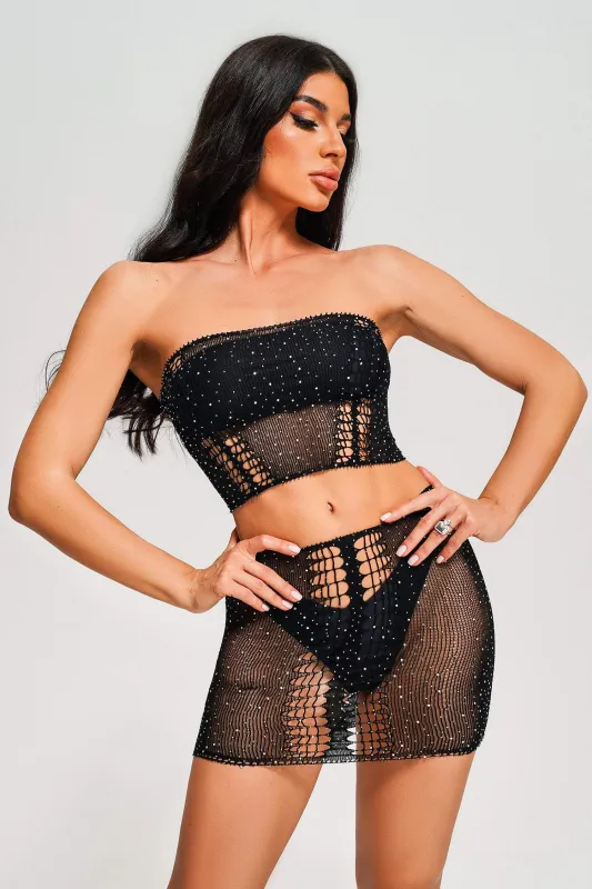 Ingra Swimsuit Four Piece Set, M sold by Bella Barnett