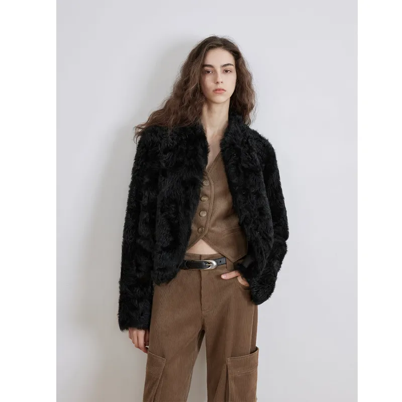 Sea of Love Accompaniment Casual Stand-up Collar Tuscan Sheepskin sold by Firelady Sheepskin