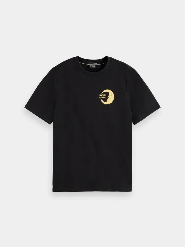 Embroidered t-shirt sold by Scotch and Soda