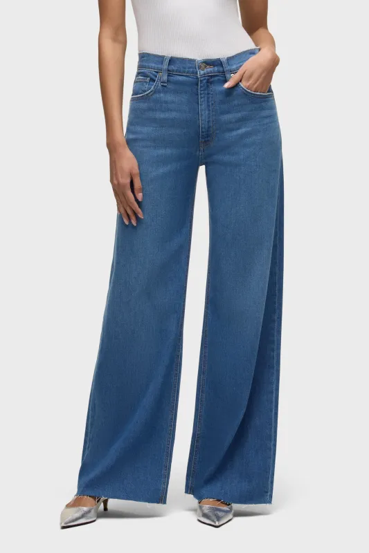 Jodie High Rise Loose Fit Wide Leg Jean sold by Hudson Jeans