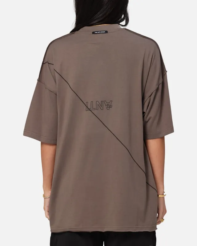 The Anti Order XY Aesthetic Non Seam T-Shirt Vintage Brown sold by Culture Kings