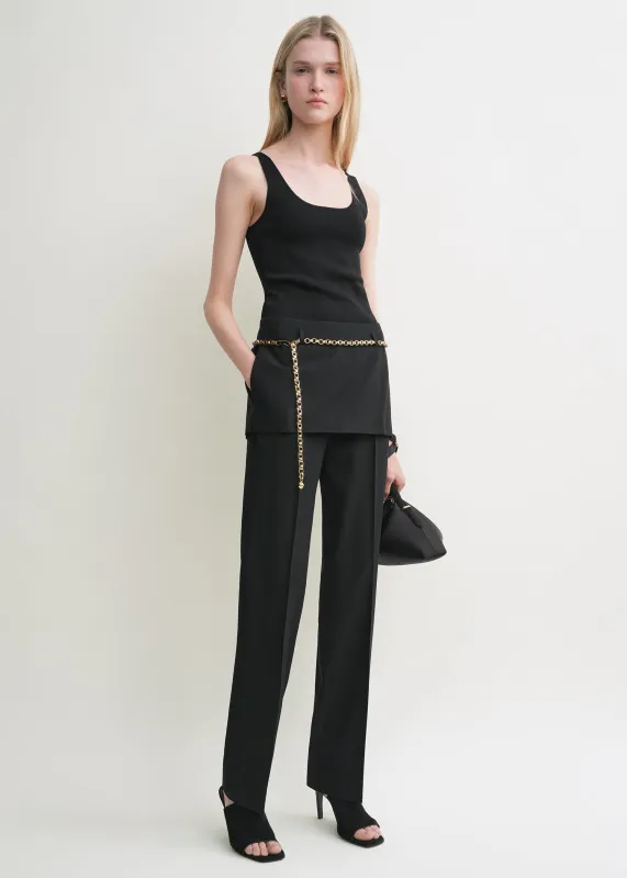 Skirt trousers black sold by Toteme