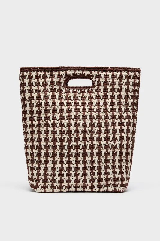 Chocolate Ivory Rori Bag sold by Tuckernuck